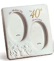 Everlasting Love - Our 40th Anniversary Frame - 40th Wedding Anniversary Gift, GL4788