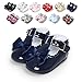 Sabe Infant Baby Girls Soft Sole Prewalker Crib Mary Jane Shoes Princess Light Shoes (13cm(12-18month), A-blue)