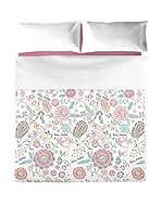 Montesinos Juego De Funda Nórdica (Blanco/Multicolor)