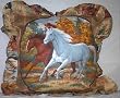 Horseshoe Bend Wild Horse 16" Throw Pillow