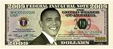 Barack Obama 44th President Collectors 2009 FEDERAL INAUGURAL NOTE 2009 Dollar Bill