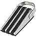 SleekStopper SW-041C Decorative Stainless Steel Door Stopper with Rubber Treads and Metal Handle