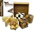Four Puzzles in a Tricky Box - Gift Set - 5 Great Puzzles to Solve
