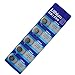 New 5 X Cr1220 Br1220 1220 3V Lithium Batteries FBA