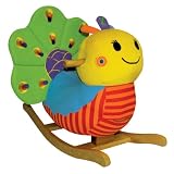 Charm Company Peacock Rocker with Musical Sound