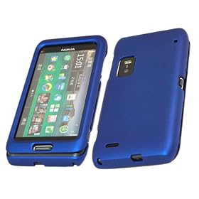 iTALKonline BLEUE SnapGuard Armour protection hybride clip dur s�v�res en mati�re de cas / Couverture / Peau Pour Nokia E7 SmartPhone
