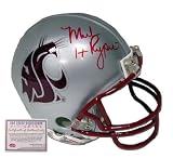 Mark Rypien Washington State Cougars NCAA Hand Signed Mini Replica Football Helmet