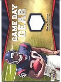 Steve Slaton 2009 Upper Deck Game Day Gear Jersey Card #SL Houston Texans
