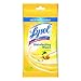 Lysol Disinfecting Wipes To-Go Pack, Lemon Scent, 15 Count