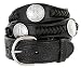 Walking Liberty Memorial Coin Concho Western Embossed Leather Belt (32 Black)