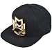 PAISLEE x RICK ROSS x MAYBACH MUSIC GROUP MMG SNAPBACK CAP BLACK/GOLD ペイズリー × リックロス × メイバック ミュージック グループ エムエムジー スナップバック キャップ ブラック/ゴールド  [黒,帽子,キャップ,パチパチキャップ,ストリート]