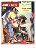 John Bull, Repairing Appliances Magazine, UK, 1957 Giclee Poster Print, 18x24