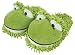 Aroma Home Fuzzy Friends Slippers - Frog