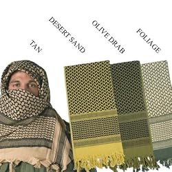 Shemagh Tactical Military Scarf, Olive Drab 42 x 42
