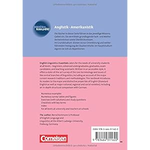 studium kompakt - Anglistik/Amerikanistik: Linguistics: Essentials: Studienbuch