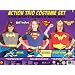 DC Comics Girls Trio Action Set Dress Up Trunk