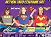 DC Comics Girls Trio Action Set Dress Up Trunk