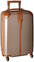 Hartmann Herringbone Luxe Hardside Carry On Spinner, Terracotta Herringbone, One Size
