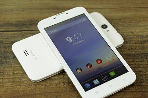 Unlocked 4G / 3G HSPA+ 6 Inch Android Jelly Bean HD IPS Display Screen Dual SIM Card Capacity Multi-touch Smart Phone Tablet PC, Phablet, White , Dual Camera , GPS , Bluetooth , Cell Phone , By SVP® (WHITE)