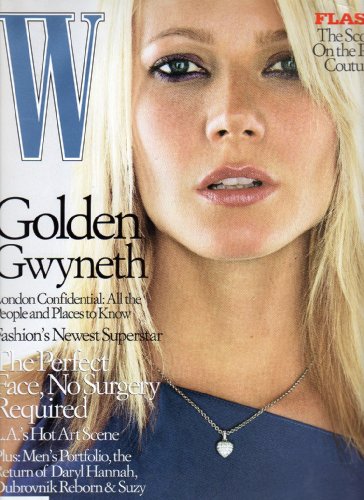 W Fashion Magazine September 2001 (GWYNETH PALTROW)