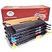 Toner Kingdom® Compatible with Samsung CLT-K407S CLT-C407S CLT-M407S CLT-Y407S Toner Cartridges for CLP-320 CLP-320N CLP-321N CLP-325 CLP-325W CLP-326 CLX-3180 CLX-3185FW CLX-3185N - 4PK, 1B/1C/1M/1Y