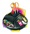 Post-it Rotary Organizer, 10 x 6-Inches, Black