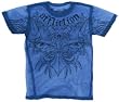 Dissidence S/S Mens T-shirt in Blue by Affliction Clothing