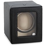 Diplomat Black Leatherette Single Watch Winder