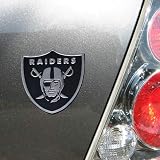 Oakland Raiders Metal Auto Emblem