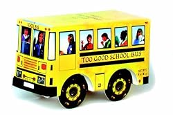 Too Good Gourmet Storybook Collection Chocolate Chip Cookies, 4-Ounce School Bus Shaped Gift  Boxes (Pack of 4)