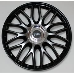 Radkappen Radzierblenden Radabdeckungen 13" Zoll #124 BLACK SCHWARZ