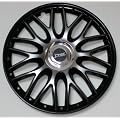 Radkappen Radzierblenden Radabdeckungen 14" Zoll #124 BLACK SCHWARZ