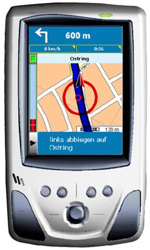 Typhoon Airboard 4000 PDA Pocket PC mit Falk GPS Navigationssystem Typhoon Airboard 4000 PDA Pocket PC mit Falk GPS Navigationssystem