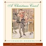 A Christmas Carol read by Jim Dale book cover