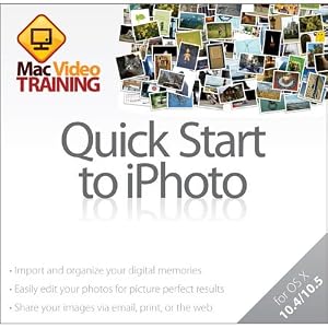 Mac Video Training Guide on CD-ROM, Quick Start to iPhoto, Tutorial, for Mac & Windows
