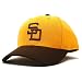 San Diego Padres 1972 Road Cooperstown Fitted Cap