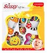 Sassy Baby's First Rattle and Teether 5 Piece Gift Set