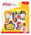 Sassy Baby's First Rattle and Teether 5 Piece Gift Set