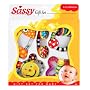 Sassy Baby's First Rattle and Teether 5 Piece Gift Set