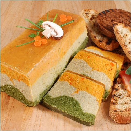 Three Layer Vegetable Pate - Pate de Legumes - All Natural by Gourmet Food Store