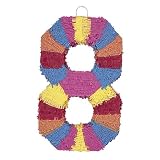 Number 8 Shaped Pinata
