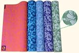 Wai Lana Yoga: Hibiscus Yogi Mat (Purple)