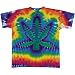 Tie Dye Pot Leaf T-Shirt Design,