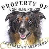 Australian Shepherd Mousepad Dog Mouse Pad Property Of