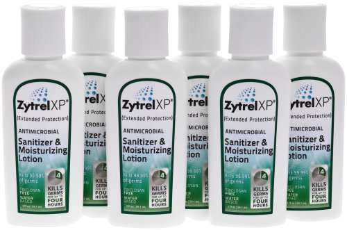 518D8sJxDpL Zytrel XP Hand Sanitizer & Moisturizing Lotion, 2 Ounce Bottles (Pack of 6)