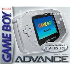 Gameboy Advance Konsole Platin