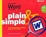 Microsoft® Word Version 2002 Plain & Simple