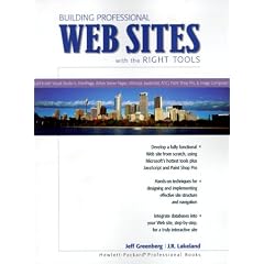 Building Professional Web Sites with the Right Tools (Hewlett-Packard Professional Books)