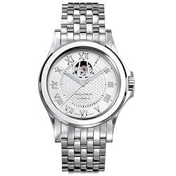 Accutron Men's 26A10 Gemini Automatic Skeleton Window Watch