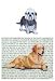 Dandi Dinmont Terrier Glass Cutting Board